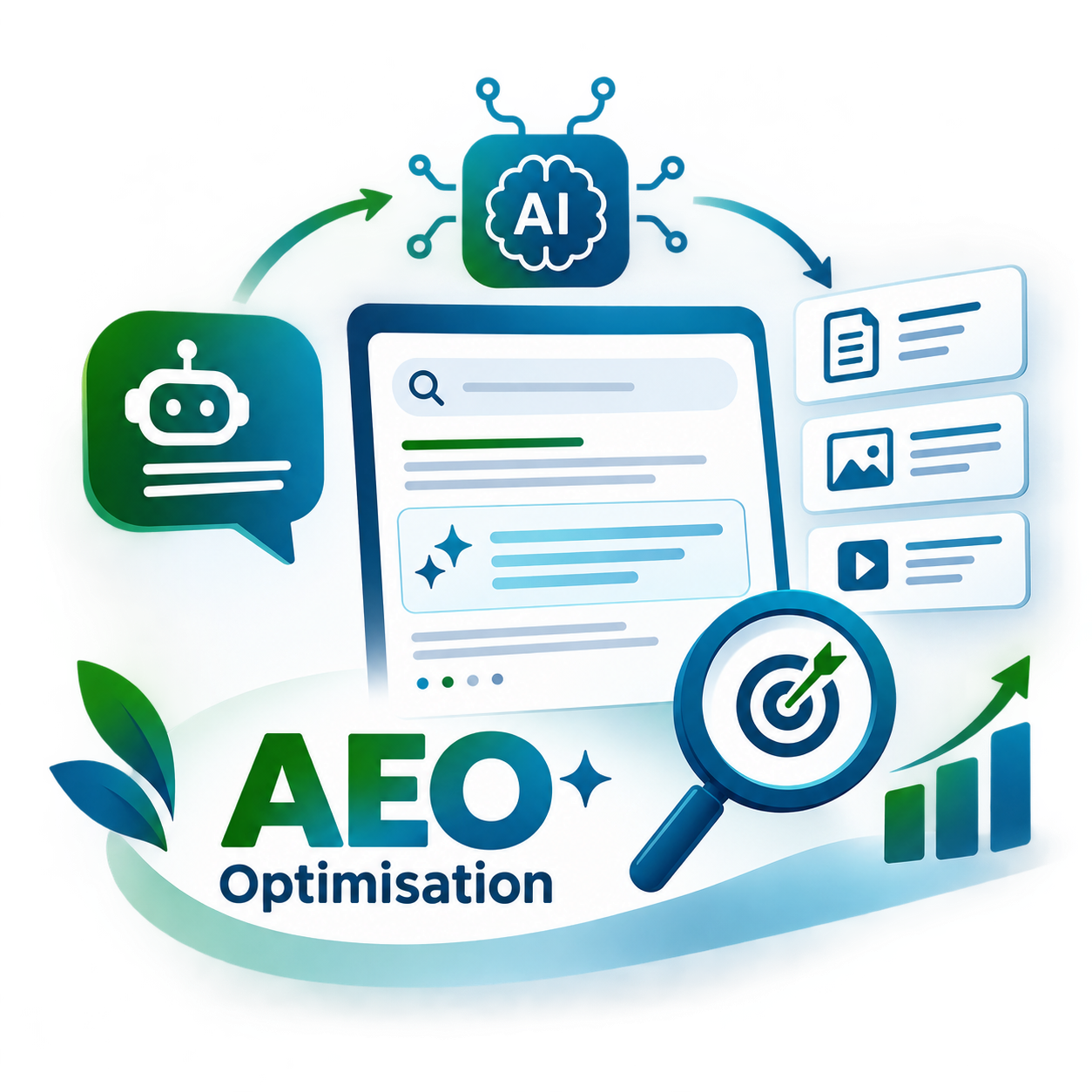 Agence AEO en Algérie-AEO Optimisation pour améliorer la visibilité des contenus dans les moteurs de réponse IA